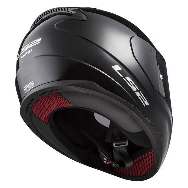 Casco LS2 Rapid II Solid nero lucido