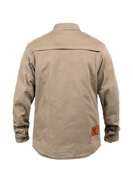 JOHN DOE Camicia Moto CAMEL