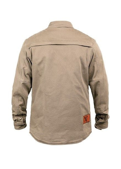 JOHN DOE Camicia Moto CAMEL