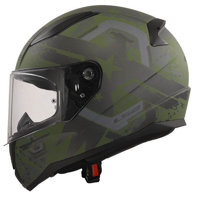LS2 RAPID II THUNDER BIRDS MILITARY Helm