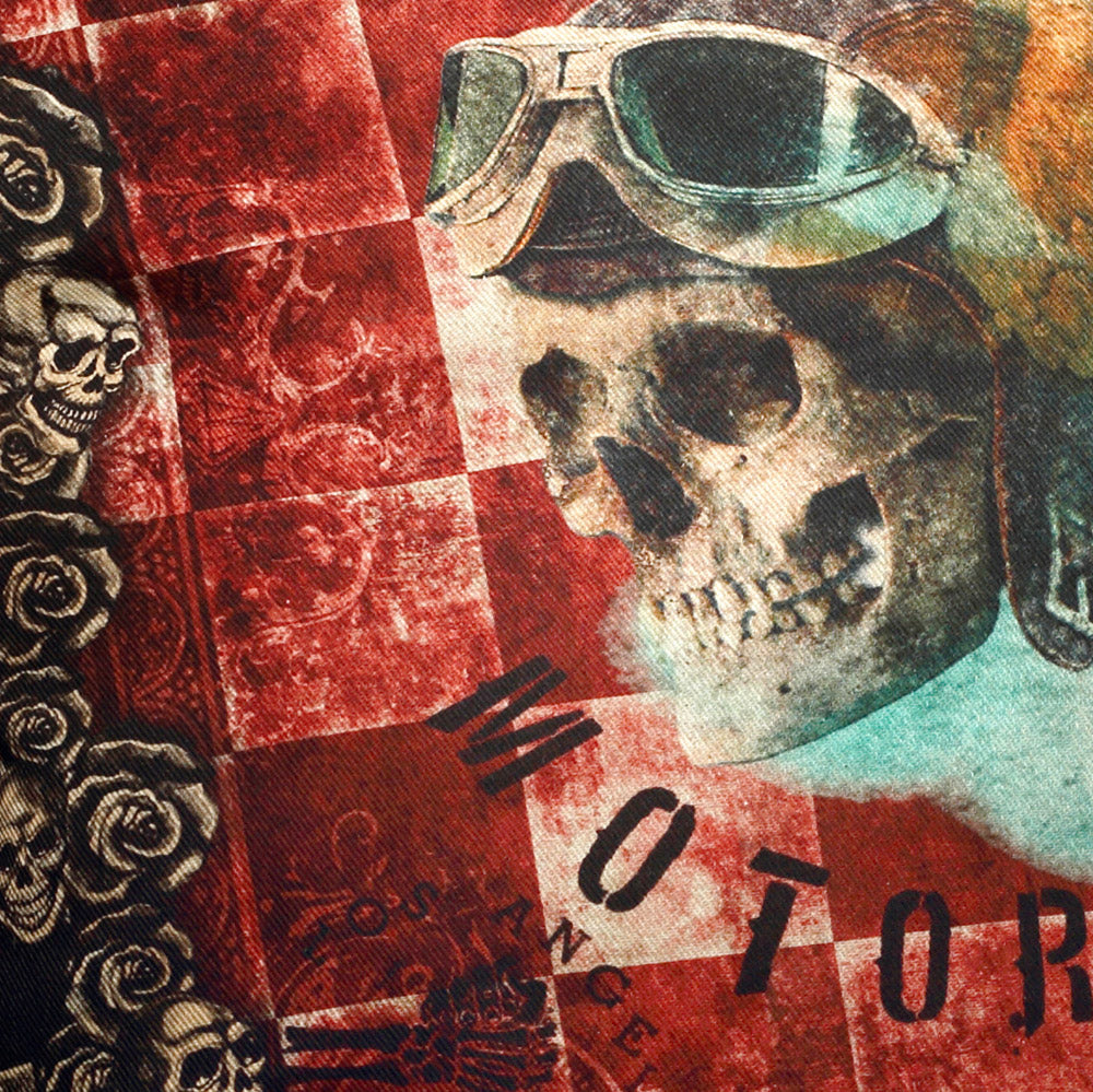 Cuscino decorativo per motocicletta