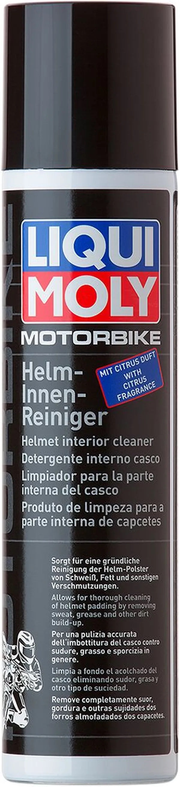 Detergente per interni di caschi da moto