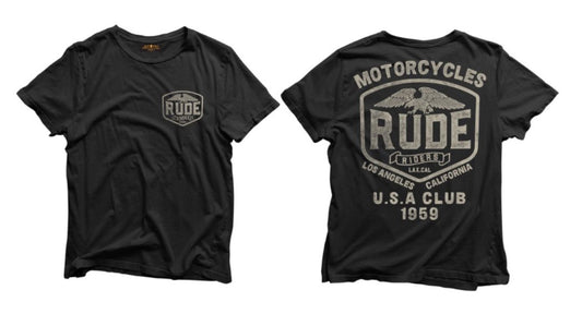 RUDE RIDERS t-shirt U.S.A. CLUB