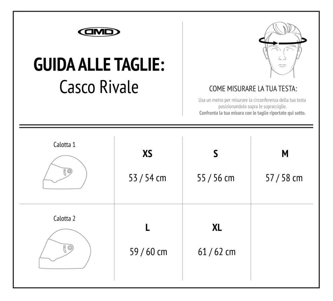 Casco DMD integrale RIVALE CRAYON GREY