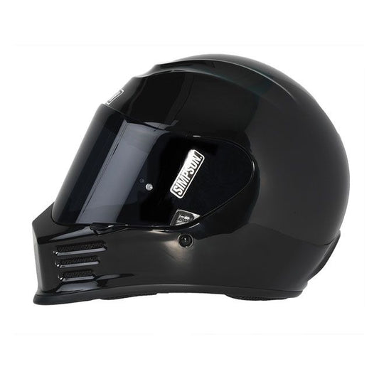 Casco SIMPSON SPEED BLACK METAL