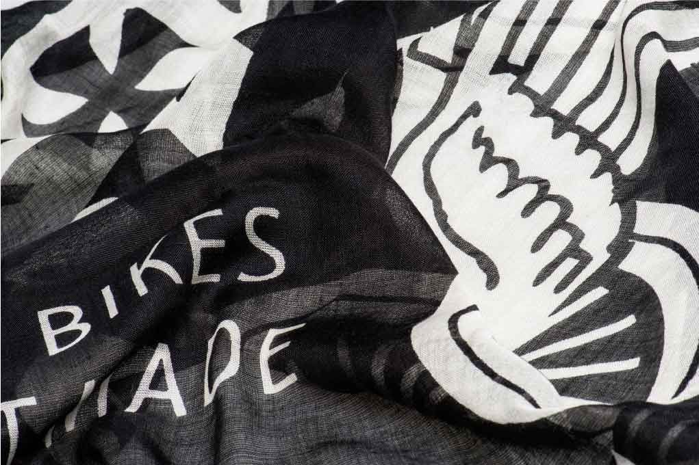 Foulard WCC - WINGS MULTIPURPOSE SCARF - Black