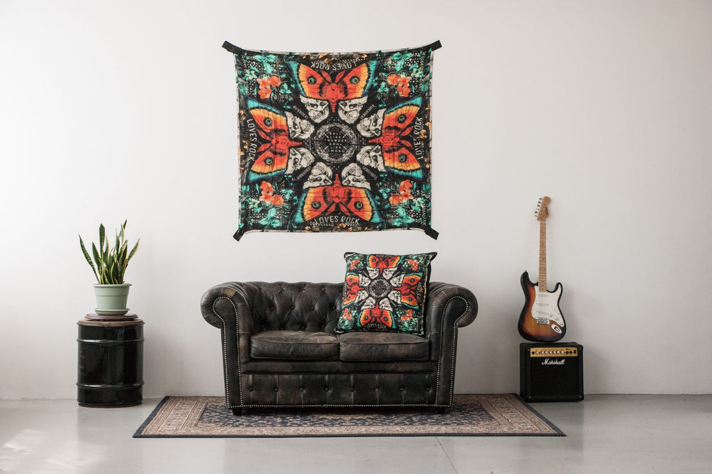 Cuscino decorativo a forma di farfalla