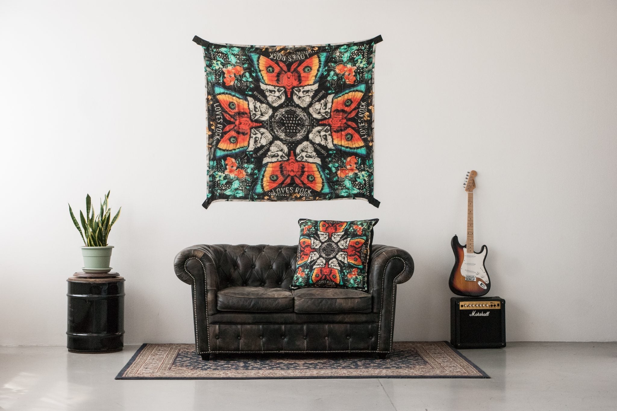 Cuscino decorativo a forma di farfalla