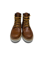 Stivali in pelle rigida WCC – Marrone tumble