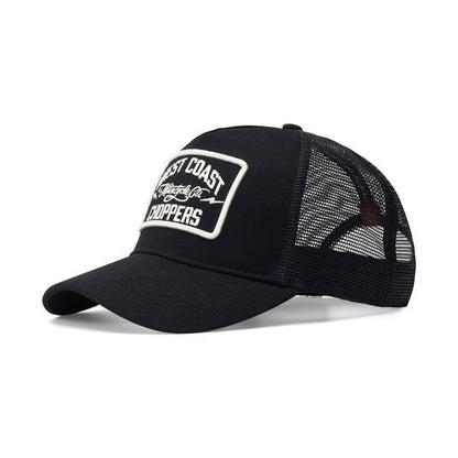 Cappello WCC MOTORCYCLE CO. 5-PANEL TRUCKER CAP BLACK