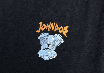 JOHN DOE T-shirt EAGLE FADE OUT BLACK