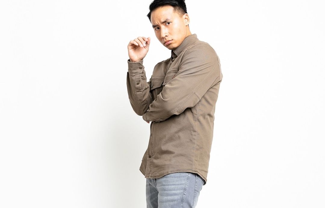 JOHN DOE Camicia Moto CAMEL