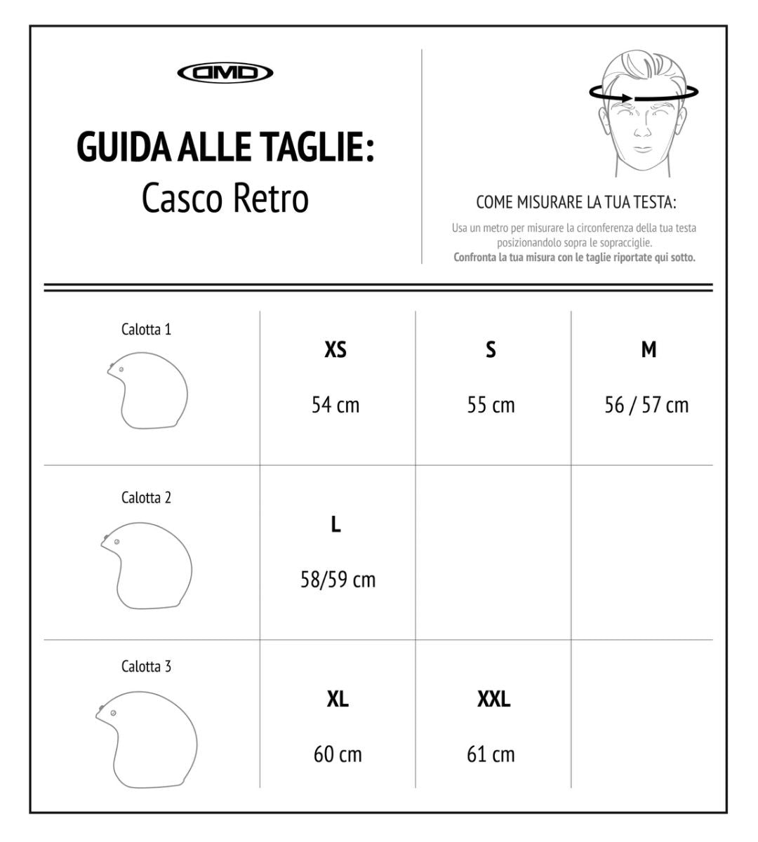 Casco DMD Jet Retro TRIP