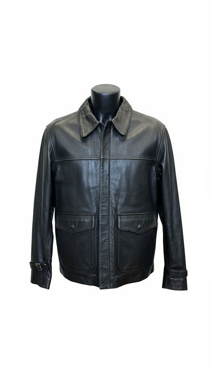TEXAS OIL Leather Jacket