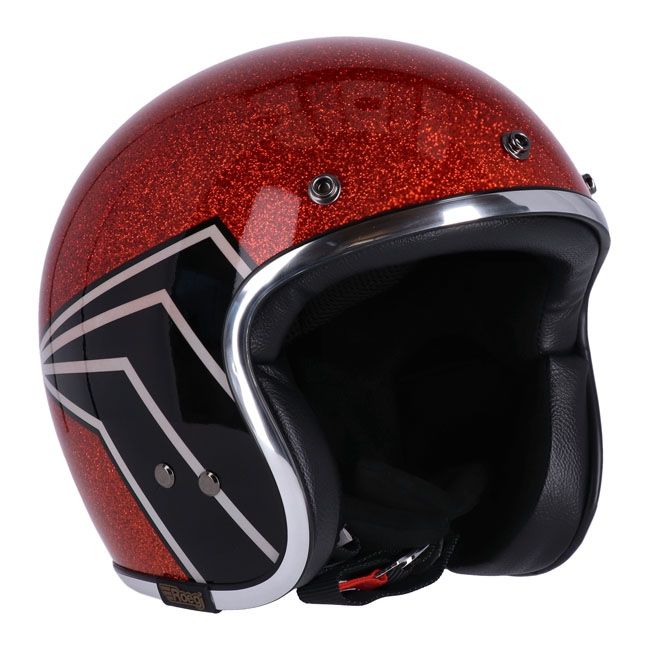 13 1/2 SKULL BUCKET HELMET FLAKE AMBER Helmet