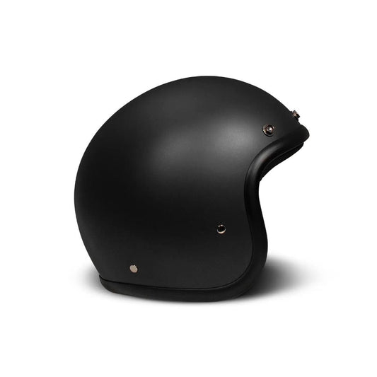 DMD Jet Retro Helmet, Matt Black