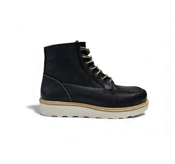 Stivali in pelle rigida WCC – Tumble Black